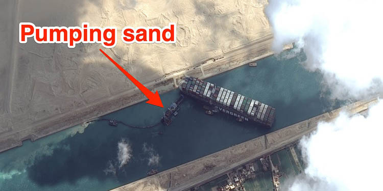 Chiếc máy nạo vét ‘anh hùng’ giải cứu siêu tàu trên kênh đào Suez